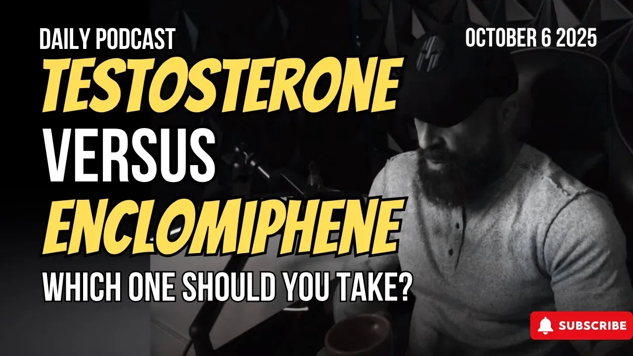Testosterone Versus Enclomiphene