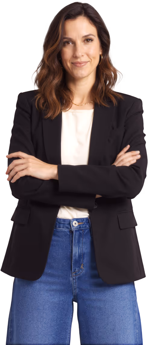 Trotse glimlachende tuinder.