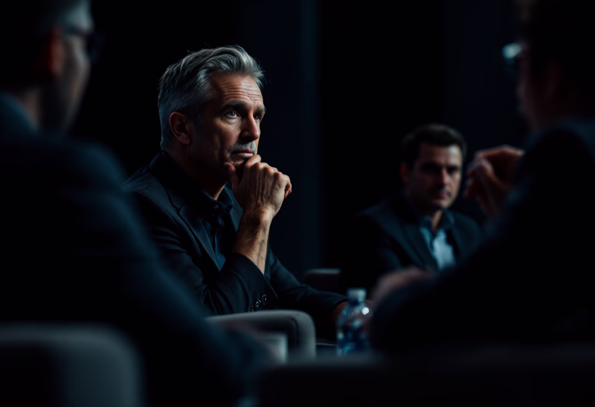 image of a tech conference (for a space tech)