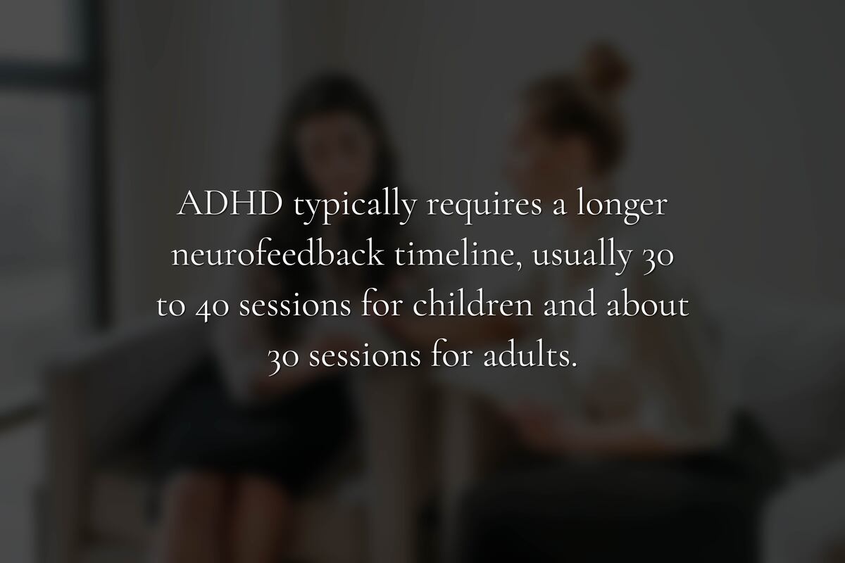 How Many Sessions Does Neurofeedback Take for ADHD?