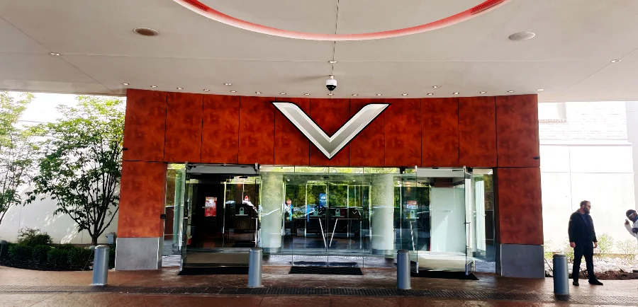 Valley Forge Casino Resort in King of Prussia, PA, a venue where the mentalist and magician performed during a cocktail hour.