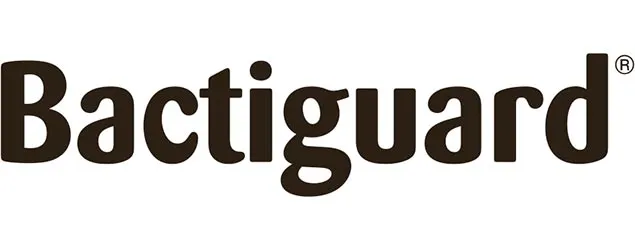 Bactiguard brand logo in bold black text.