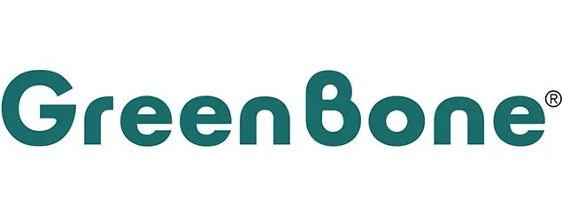 GreenBone brand logo in teal text with the registered trademark symbol.