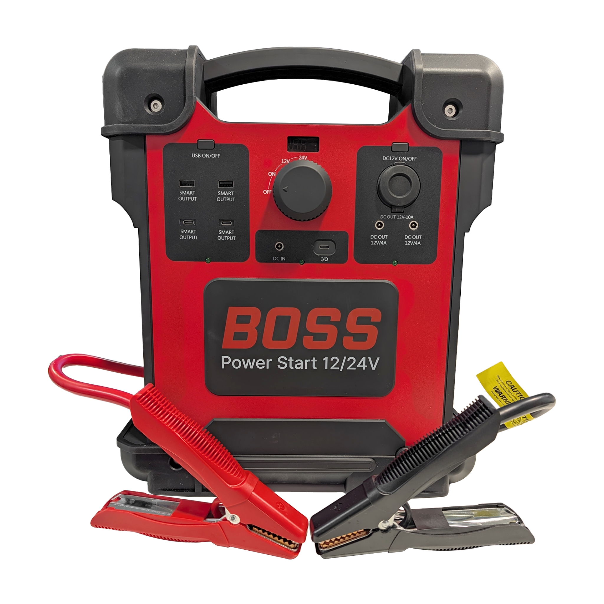 15,000A Heavy Duty Lithium Jump Starter & Booster Pack - 12V/24V