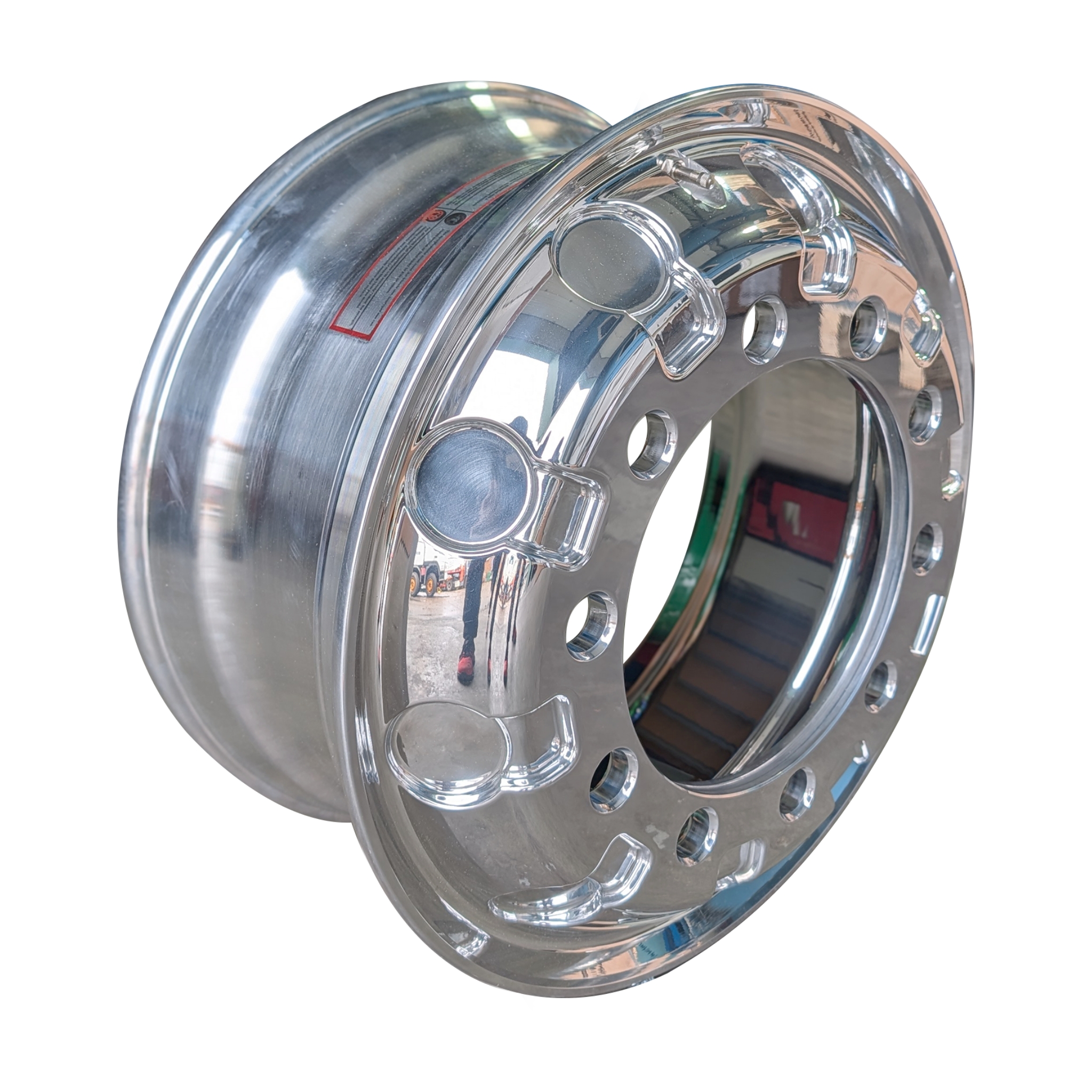 22.5" x 9" Development Grooved Lightweight Forged Race Alloy Wheel Polished (Available 2026)