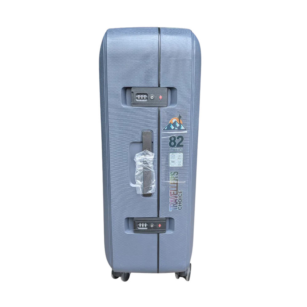 Solid X 3 Piece Hard Shell Luggage Suitcase Set in Mountain Lime