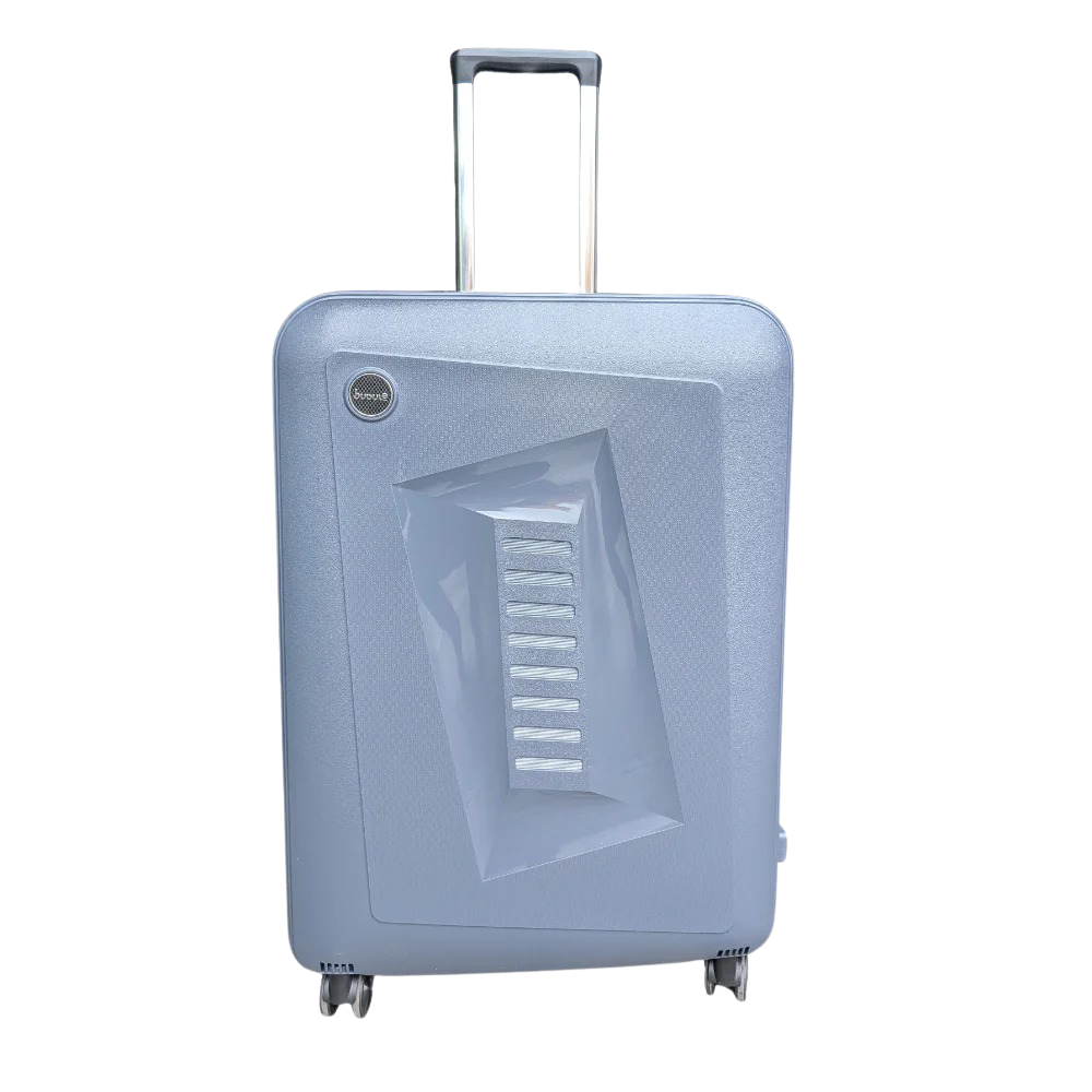 Solid X 3 Piece Hard Shell Luggage Suitcase Set in Mountain Lime