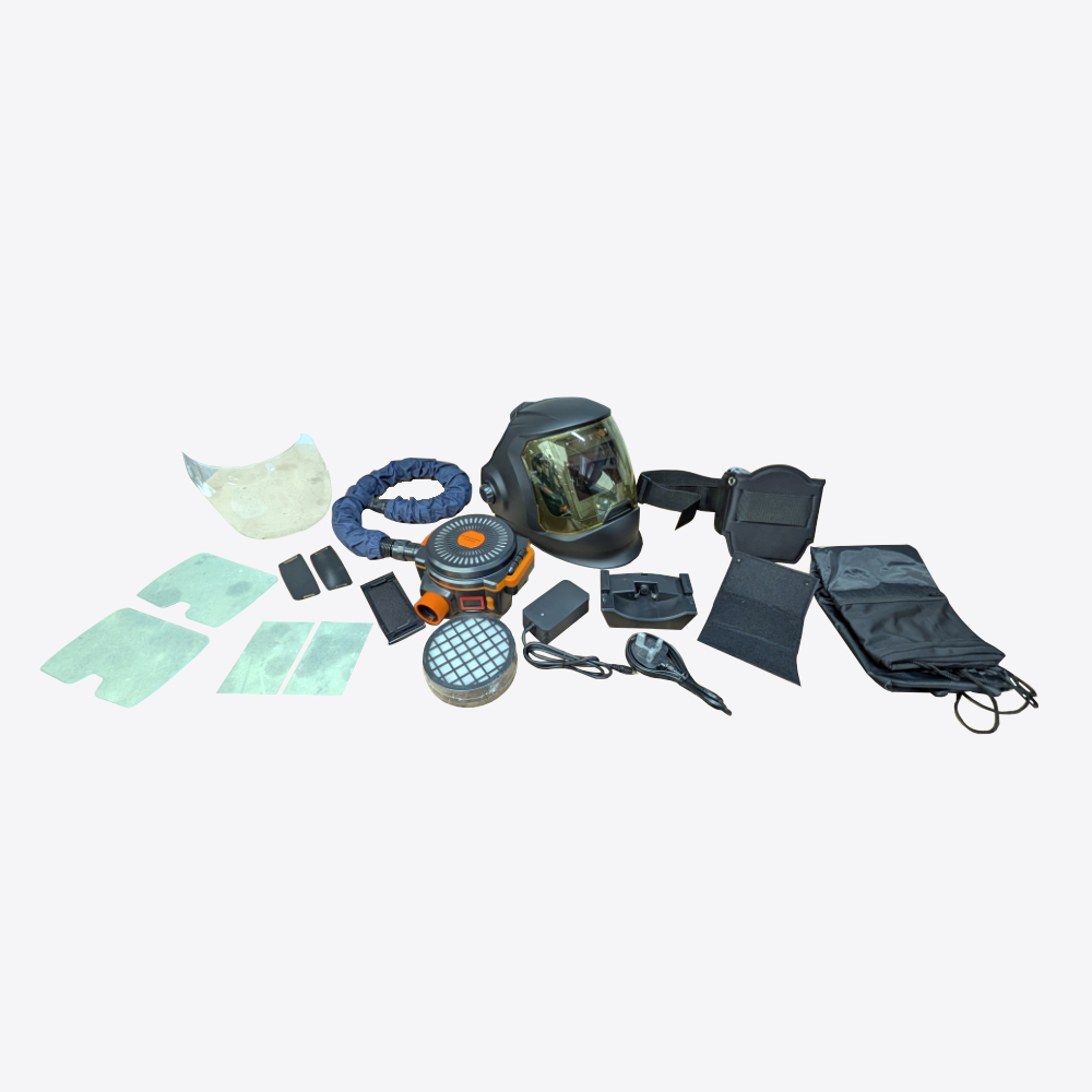 Solid X Latest Air Fed Flip Front True Colour Welding Helmet