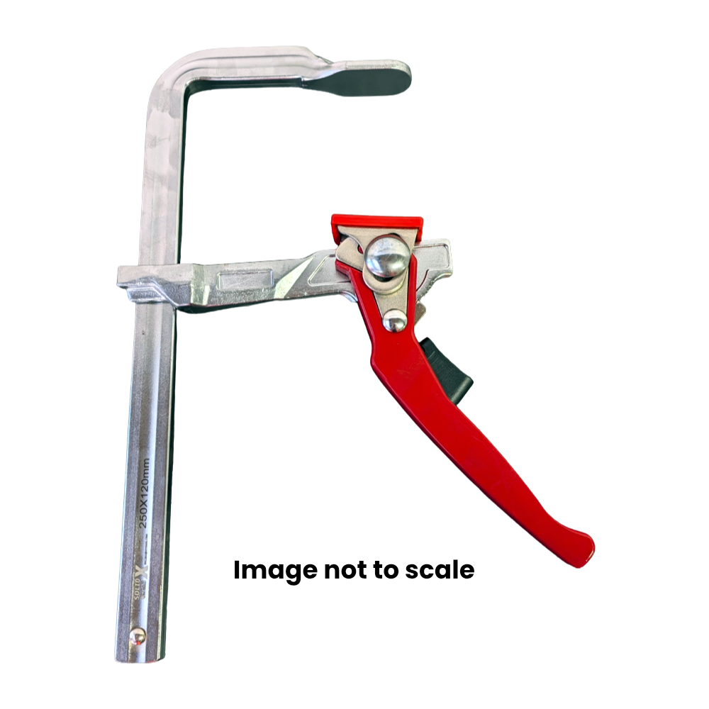 Solid X Forged Quick Lever Ratchet F Clamp - 120 x 800mm