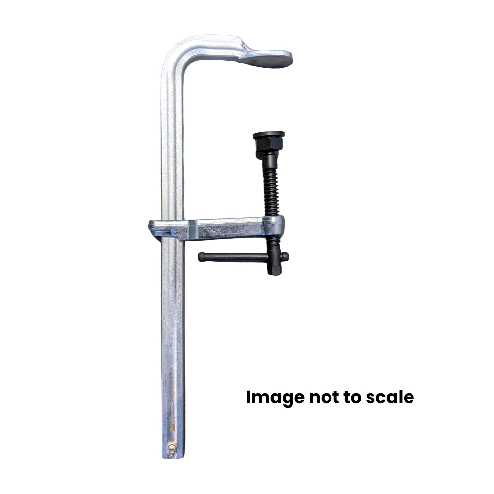Solid X High-Performance Forged Welding F Clamp with Pressure Plate Type Screw - 120 x 1000mm