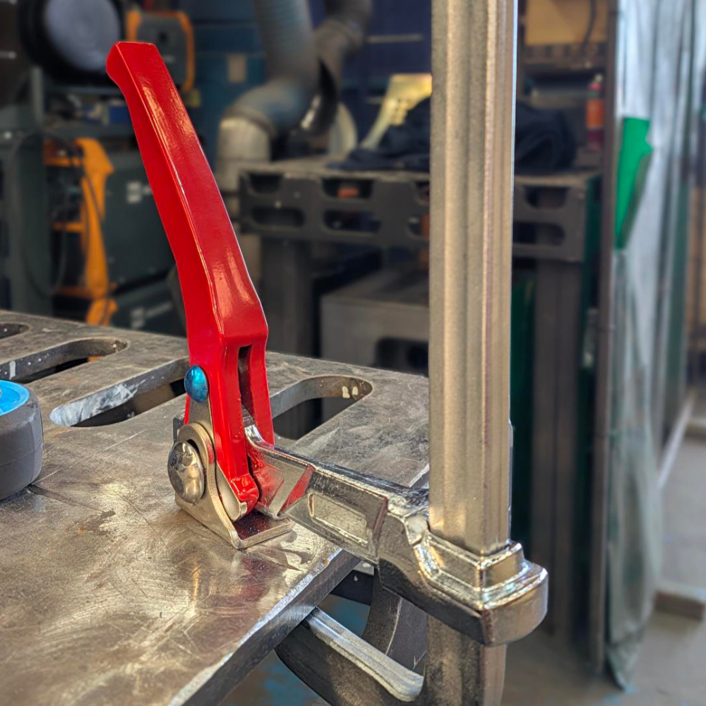 Solid X Forged Quick Lever Ratchet F Clamp - 120 x 800mm
