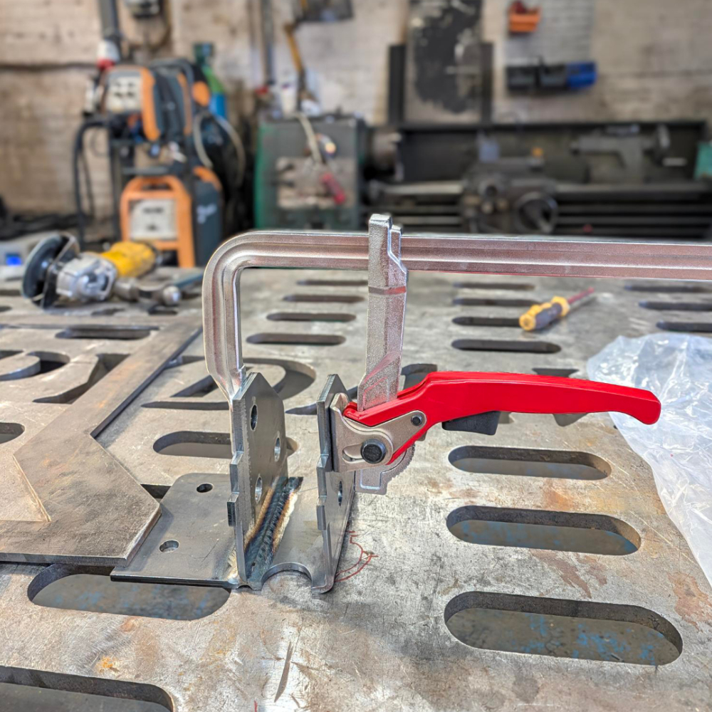 Solid X Forged Quick Lever Ratchet F Clamp - 120 x 800mm