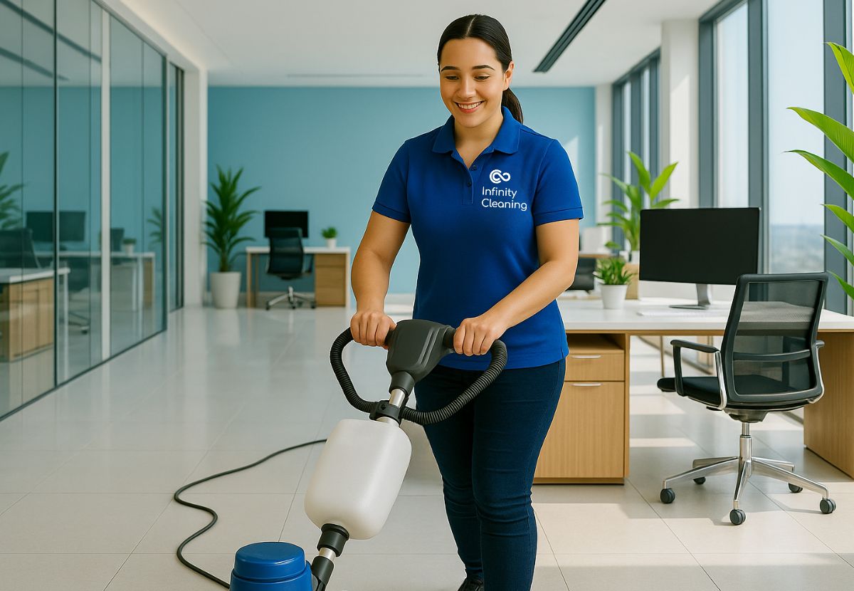 [background image] image of a tech office setting (for an ai developer tools)