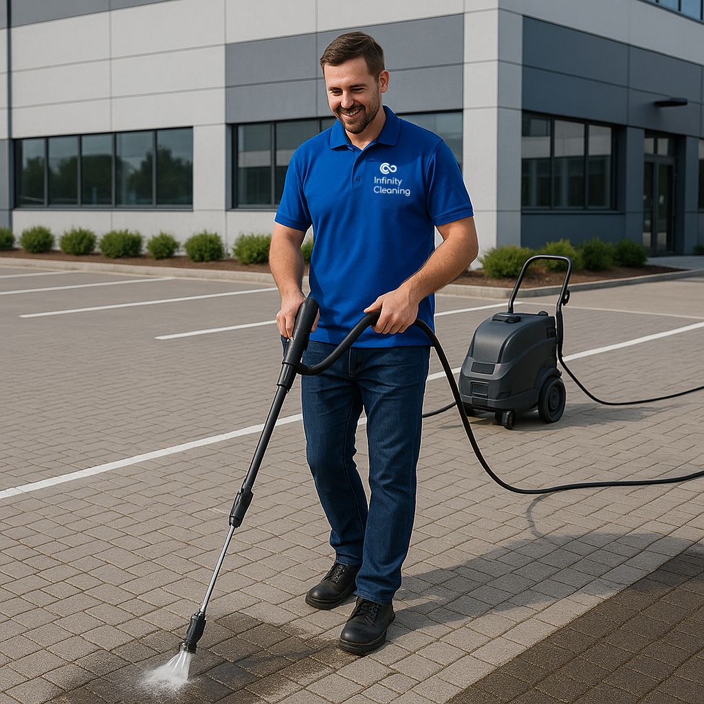 [background image] image of a tech office setting (for an ai developer tools)