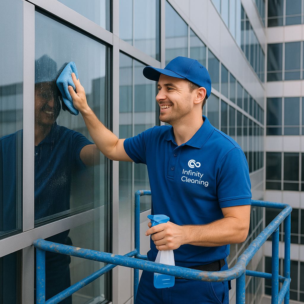 [background image] image of a tech office setting (for an ai developer tools)