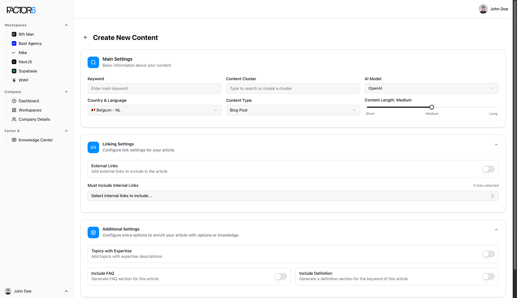 Content that ranks in Google