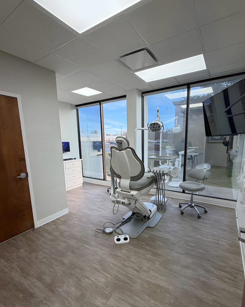 National Dental Implant Center of Hauppauge interior consultation area in Hauppauge