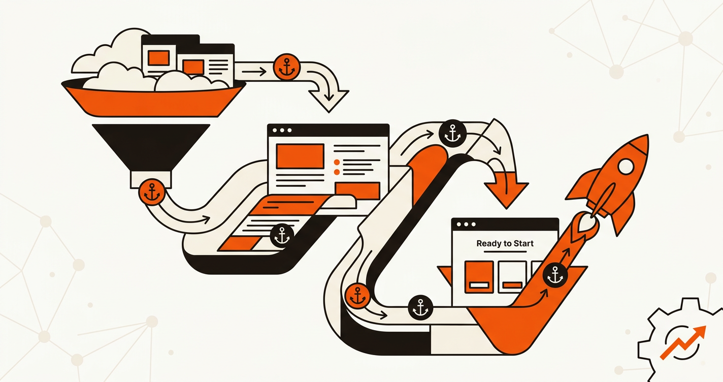 Internal Linking for Startup SAAS: Anchor Text by Funnel Stage