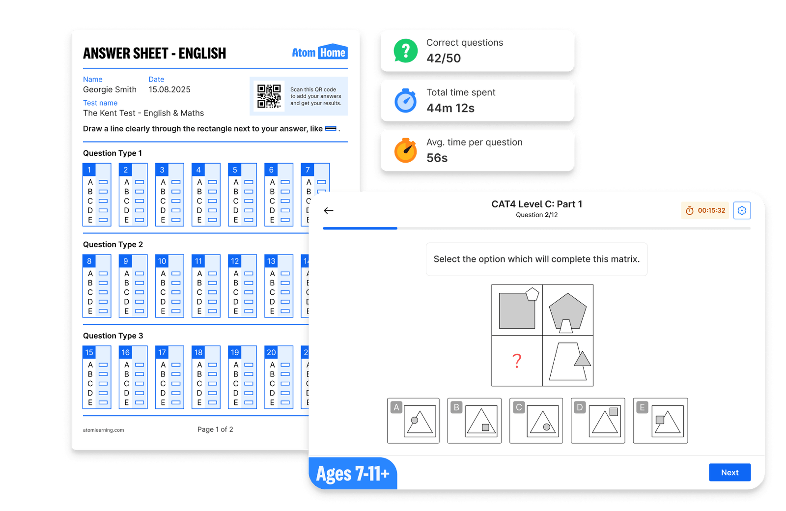 Tailored Exam Prep for Entrance Exams & GCSEs | Atom Learning