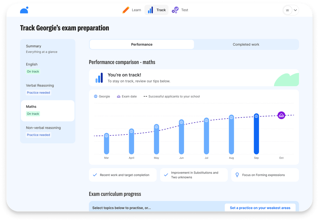 Quest Practice Tests & Tailored Preparation | Atom Learning