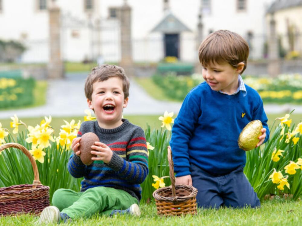 Easter at Traquair maze