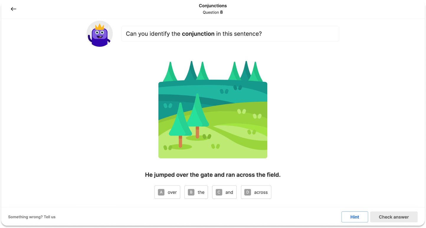 8 plus English question on Atom
