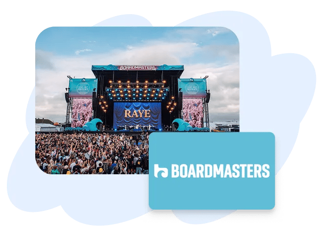Boardmasters festival, available to win in the Atom GCSE giveaway 2025