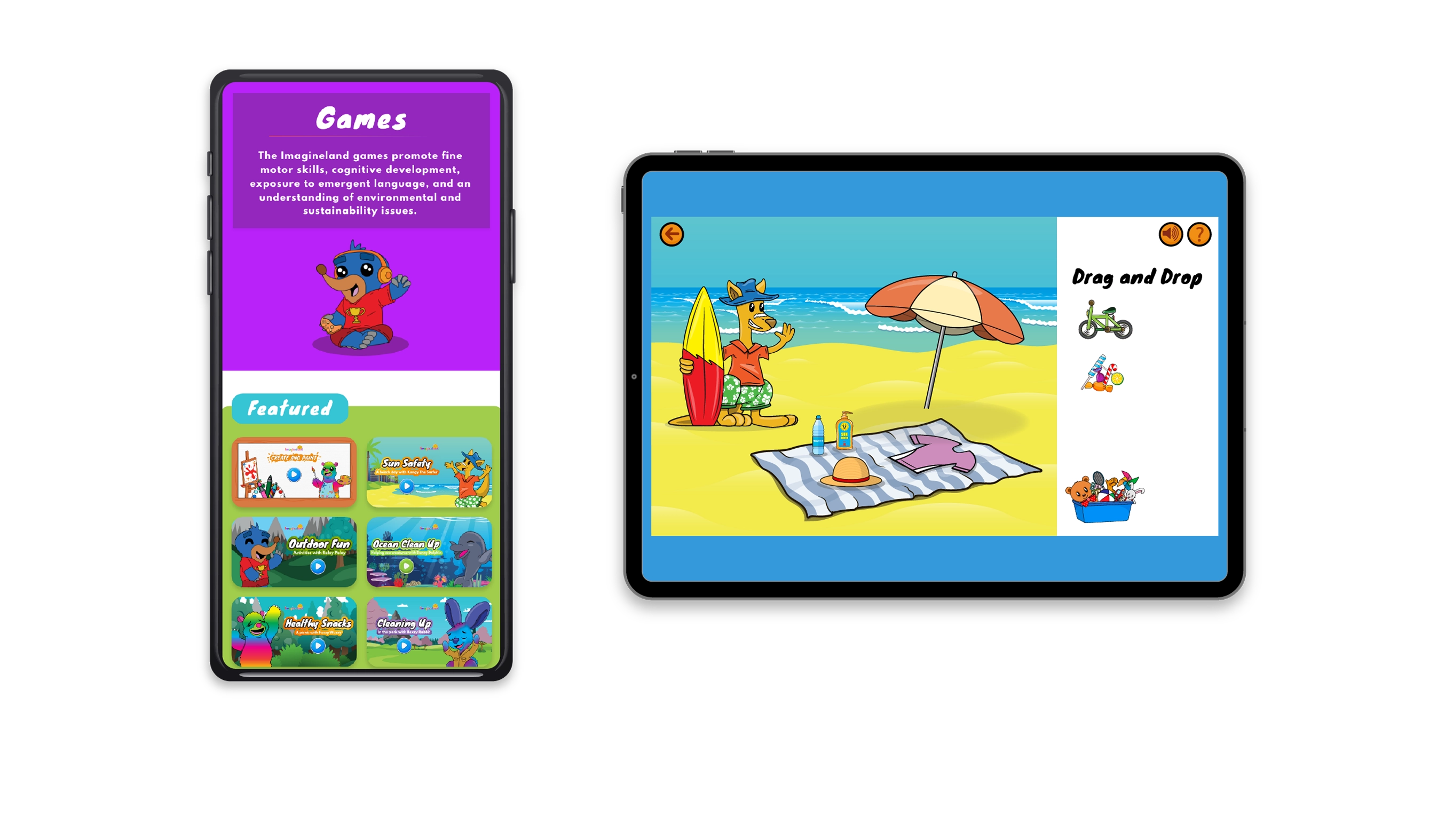 Memory Match and Interactive Games for skill-building