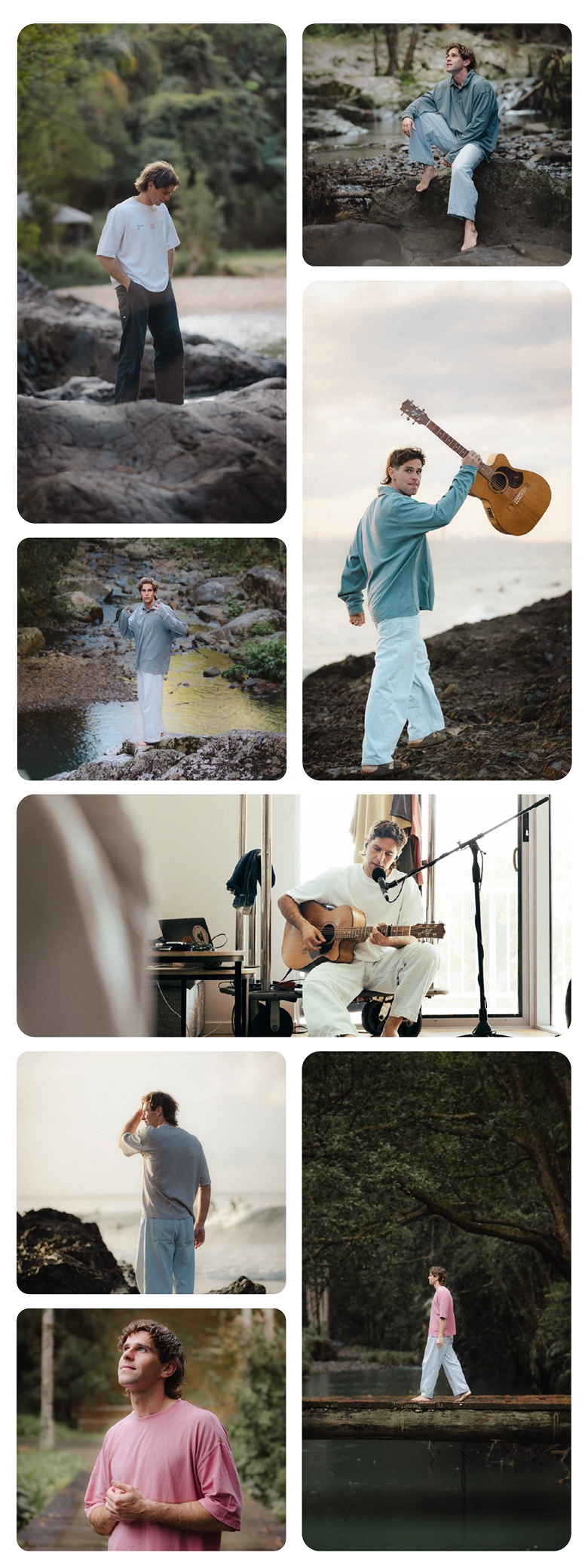 Gaudion is an Australian singer-songwriter blending folk, country, and pop with heartfelt storytelling and an infectious live energy.