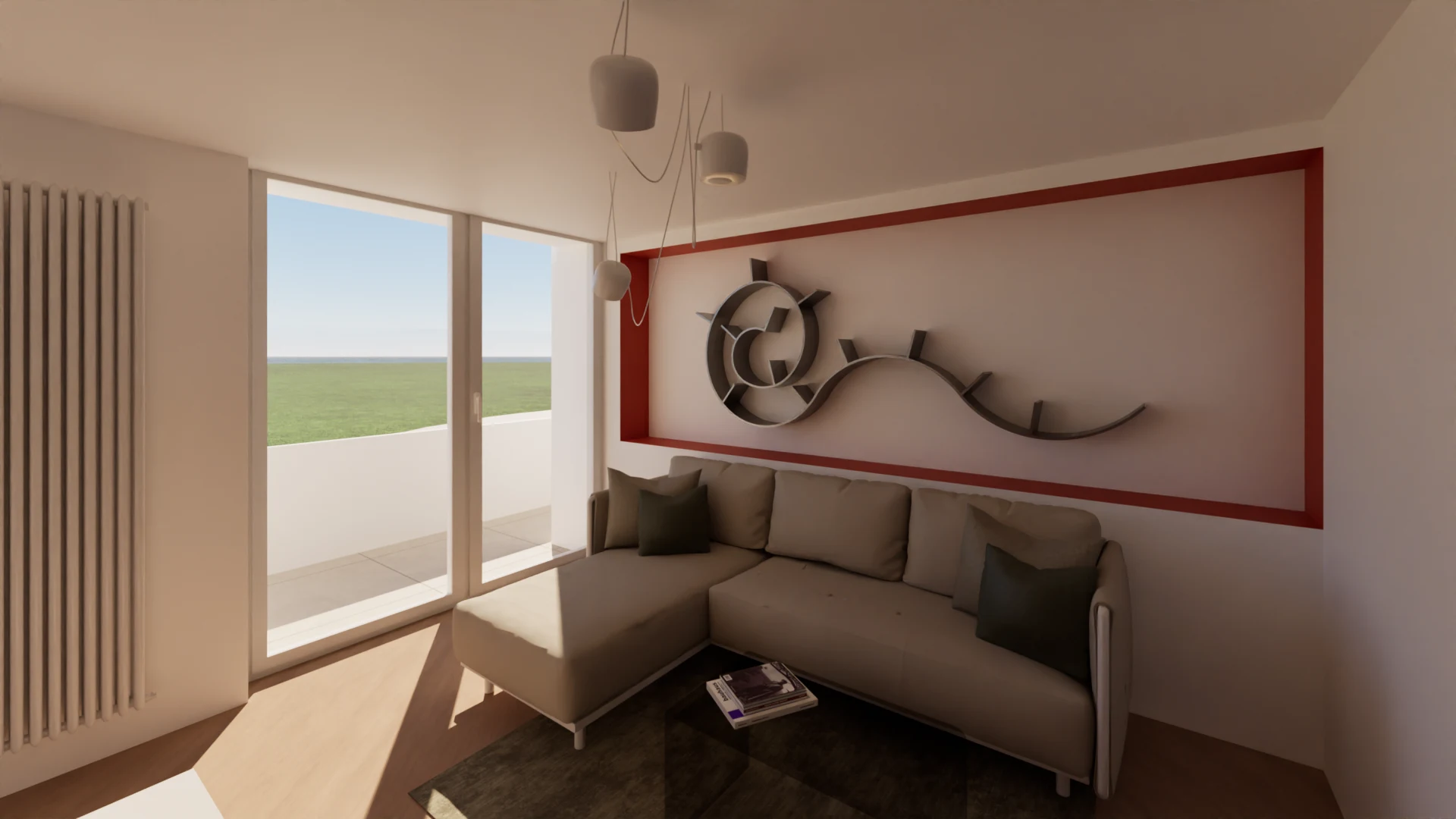Residential interiors · Rendering