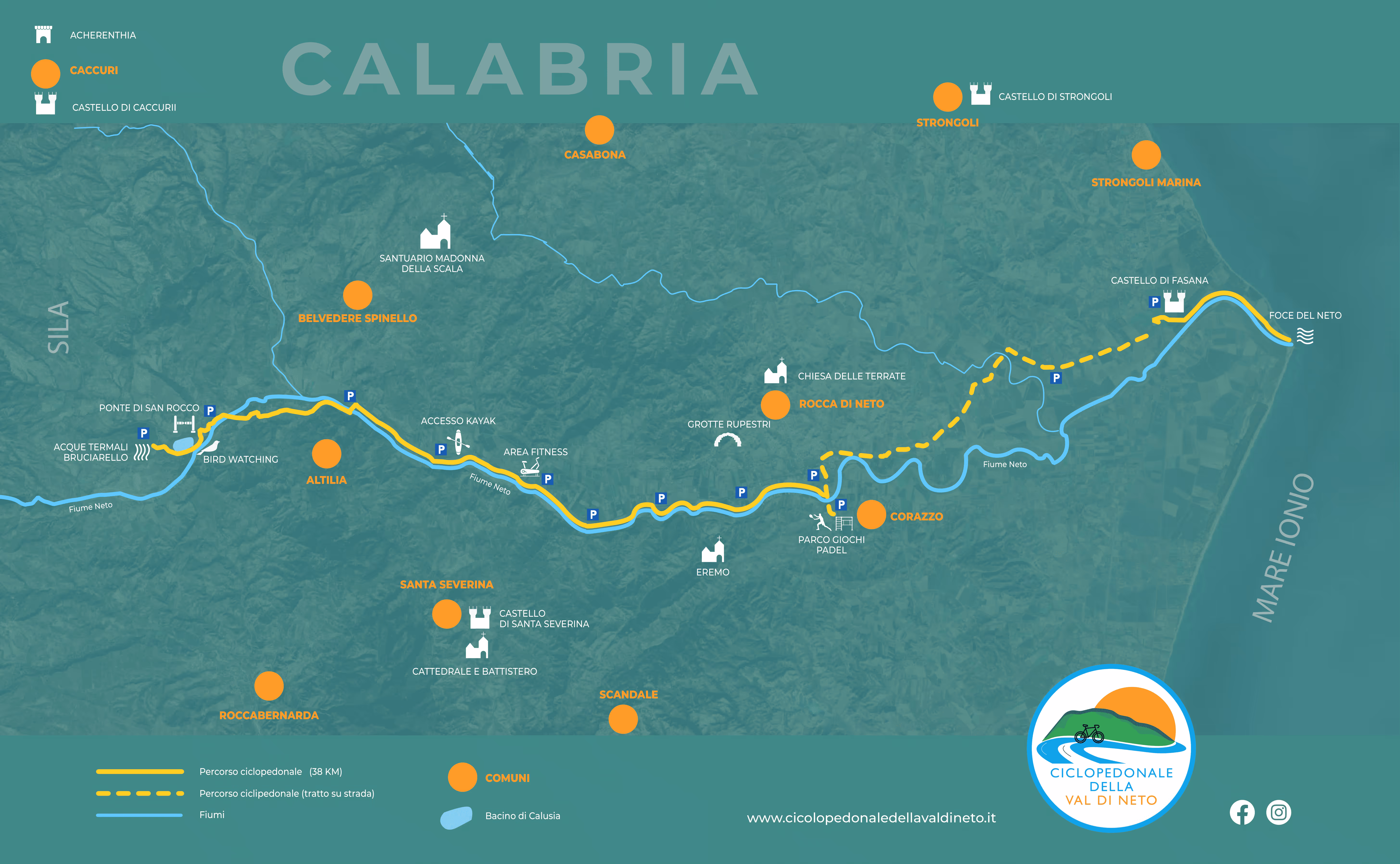 Mappa Ciclopedonale statica
