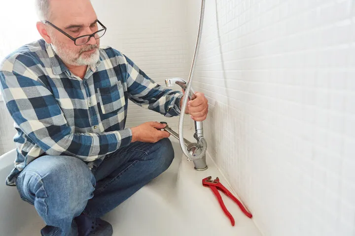 Showers in Westminster, MD
