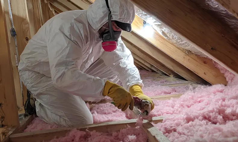 Blown-In Fiberglass Insulation