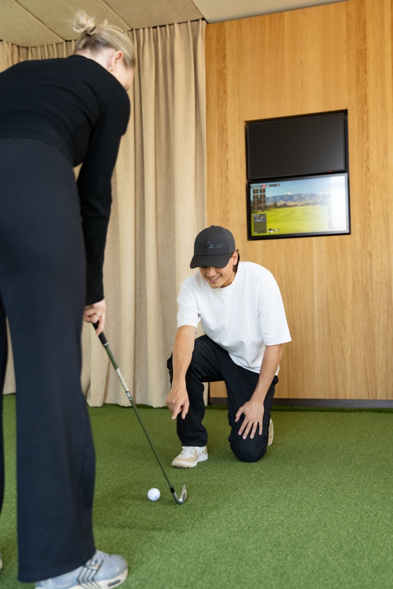 Golfles en training bij Flight Golf Amsterdam