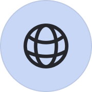 Globe icon