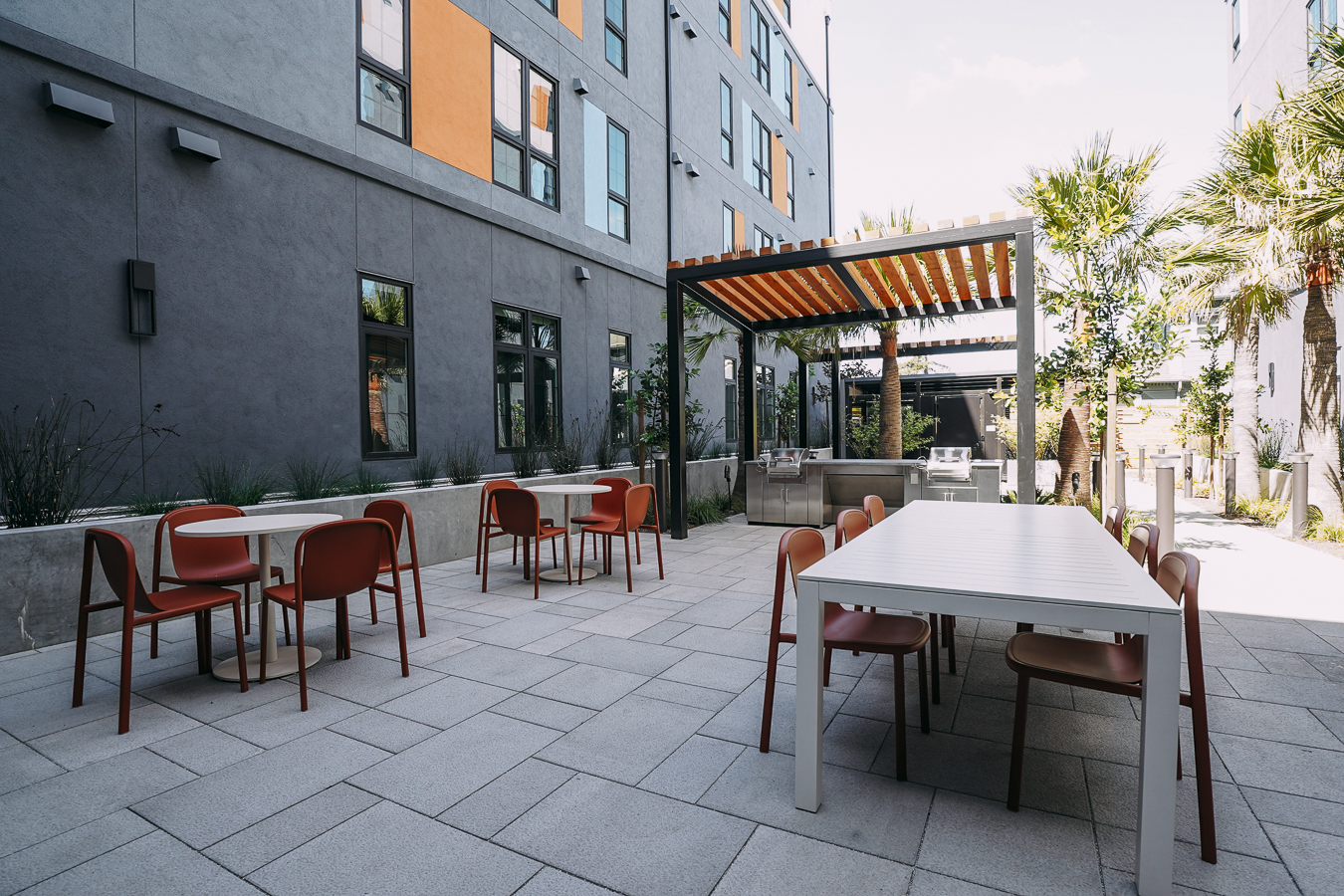 ArtHaus Telegraph Exterior seating area