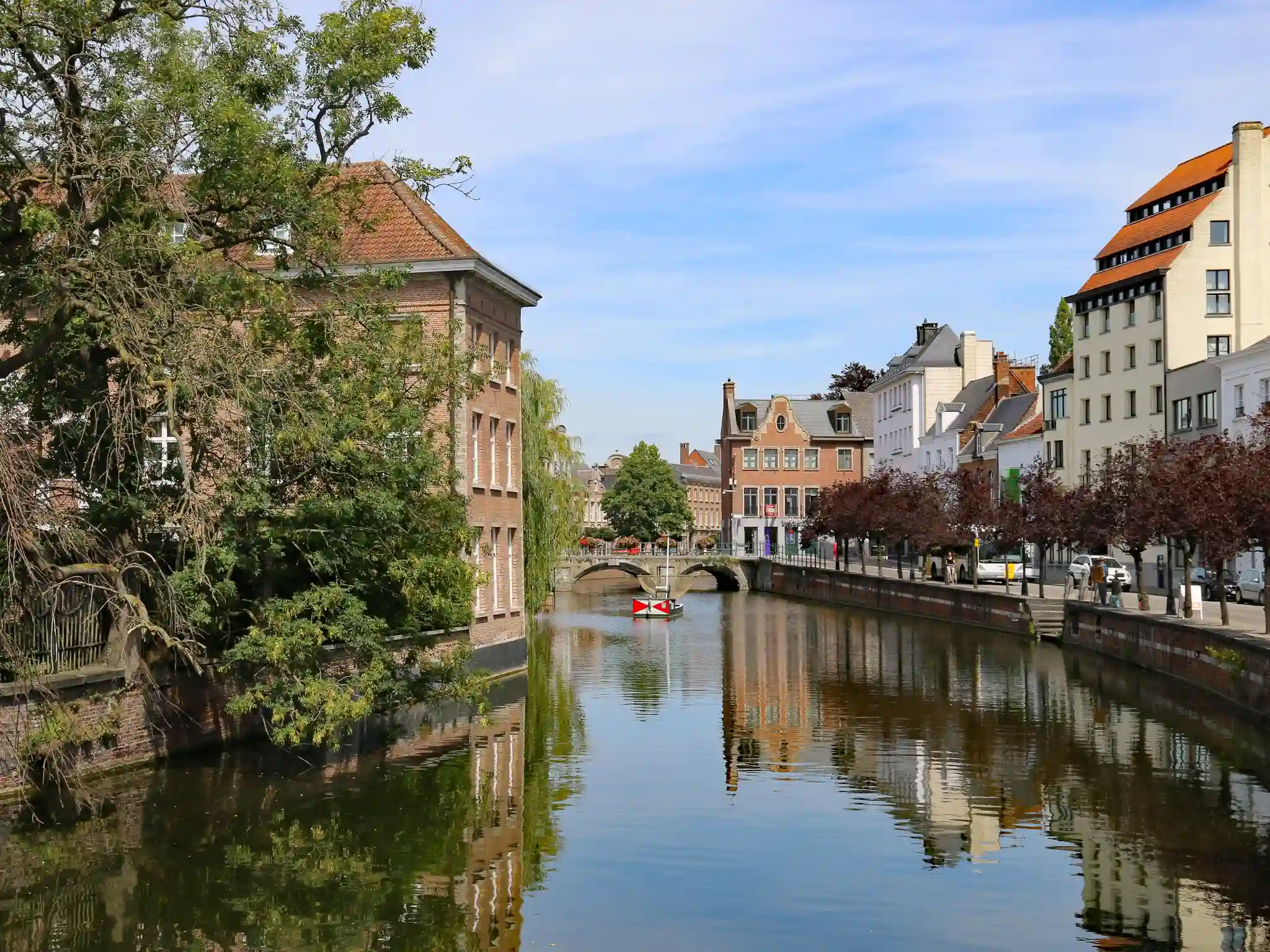 De Binnennete dwars door het centrum van Lier