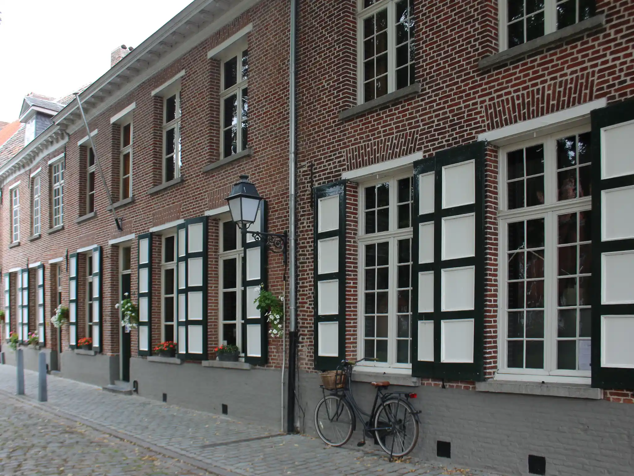 Straat in het UNESCO-begijnhof van Turnhout