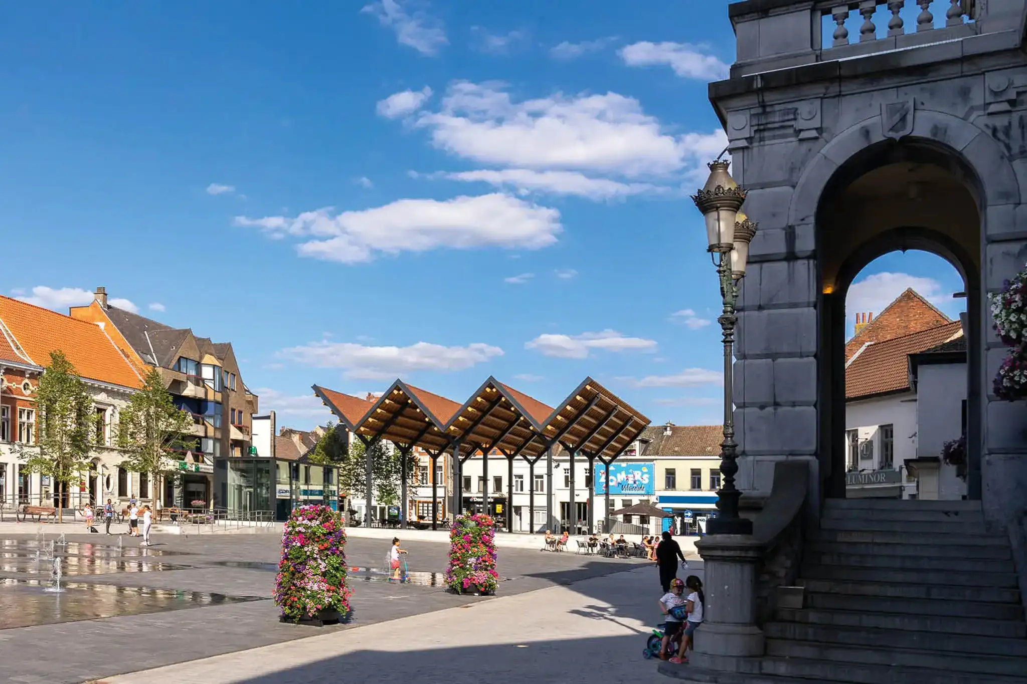 De Grote Markt van Vilvoorde