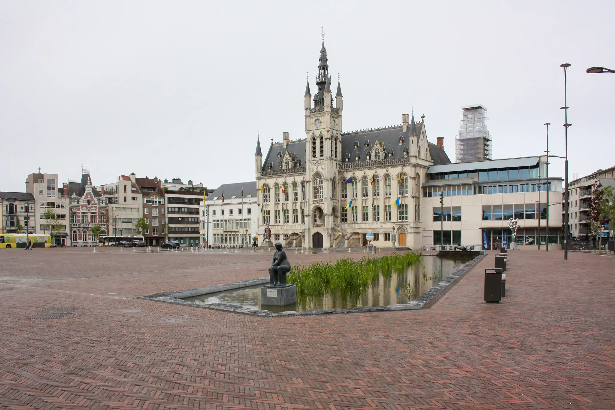 De Grote Markt van Sint-Niklaas