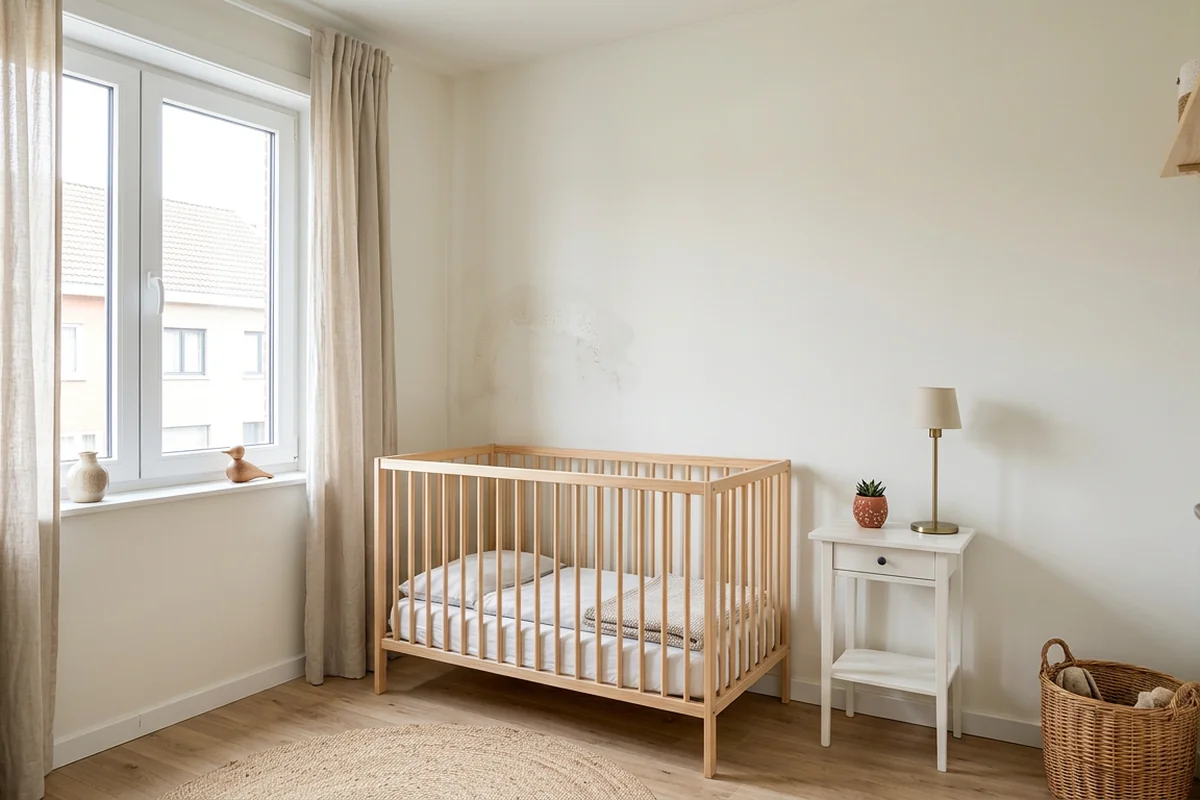 AQUAPROVED vochtbestrijding: schimmel in de babykamer