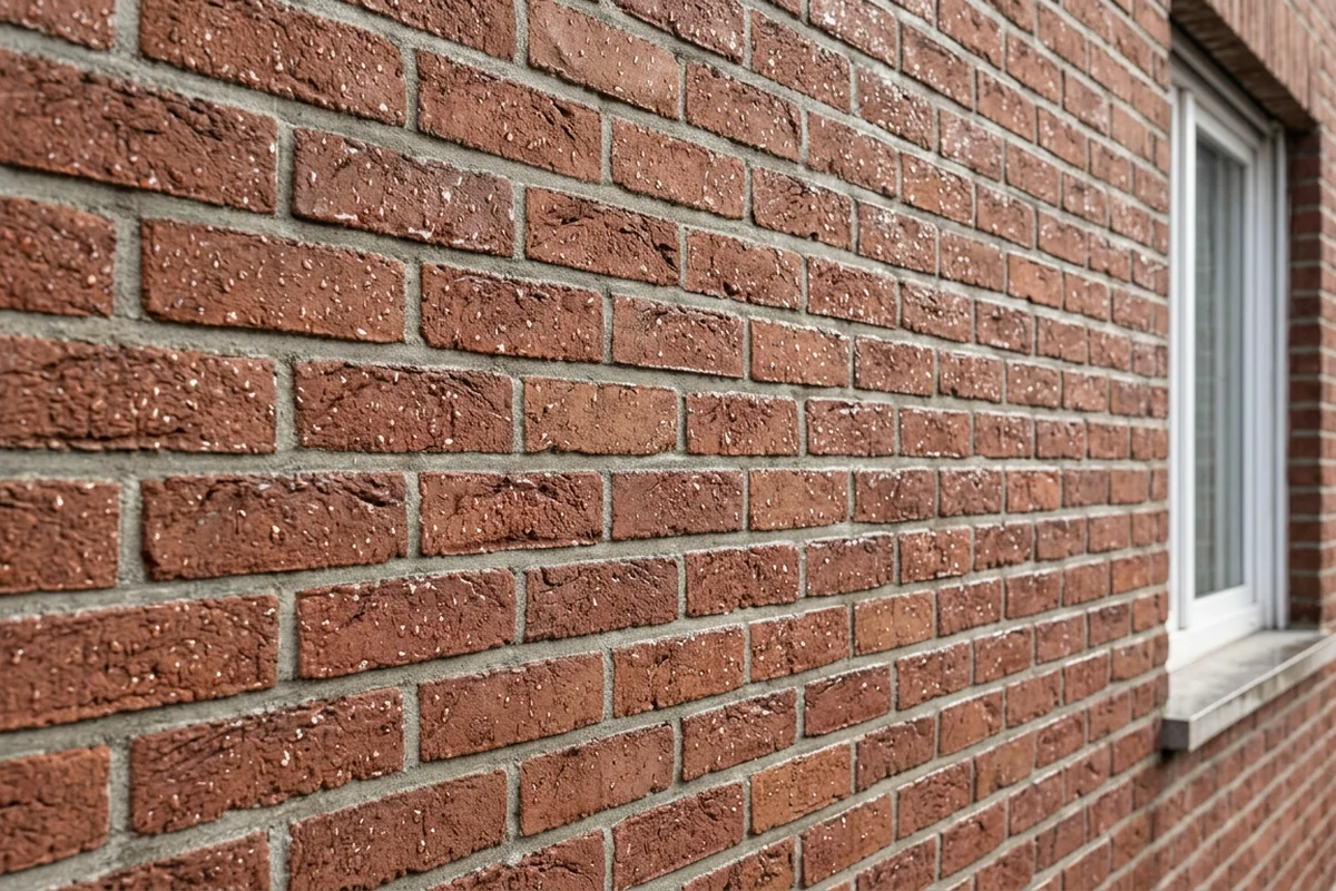 hydrofuge gevel impregneren waterafstotend bakstenen muur regendruppels