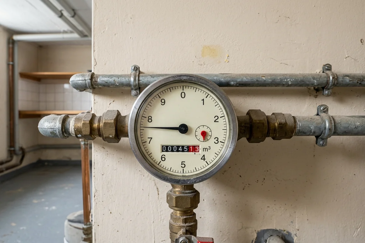 waterlek opsporen watermeter test DIY België