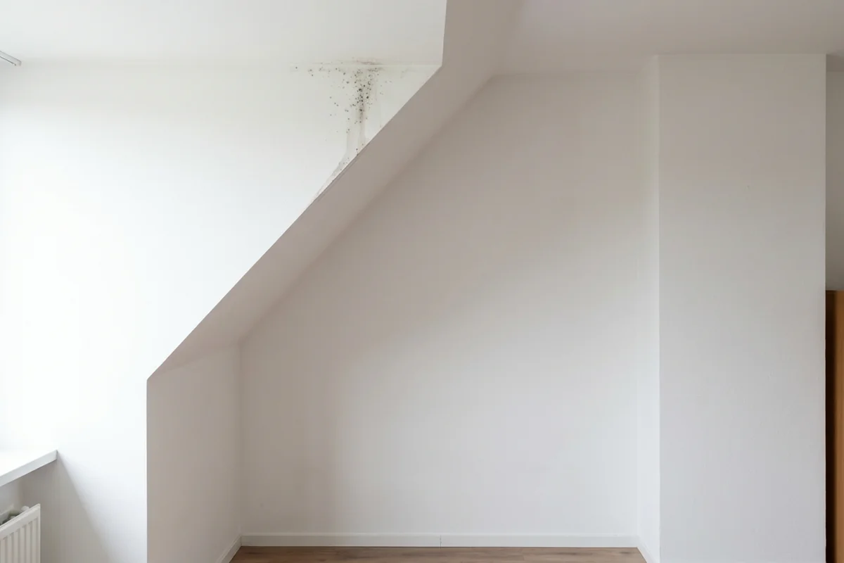 schimmel na isolatie vochtprobleem slaapkamer