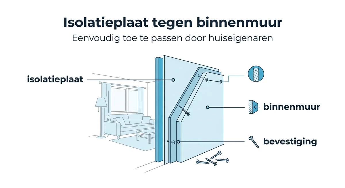 isolatie aanbrengen na vochtbehandeling renovatie