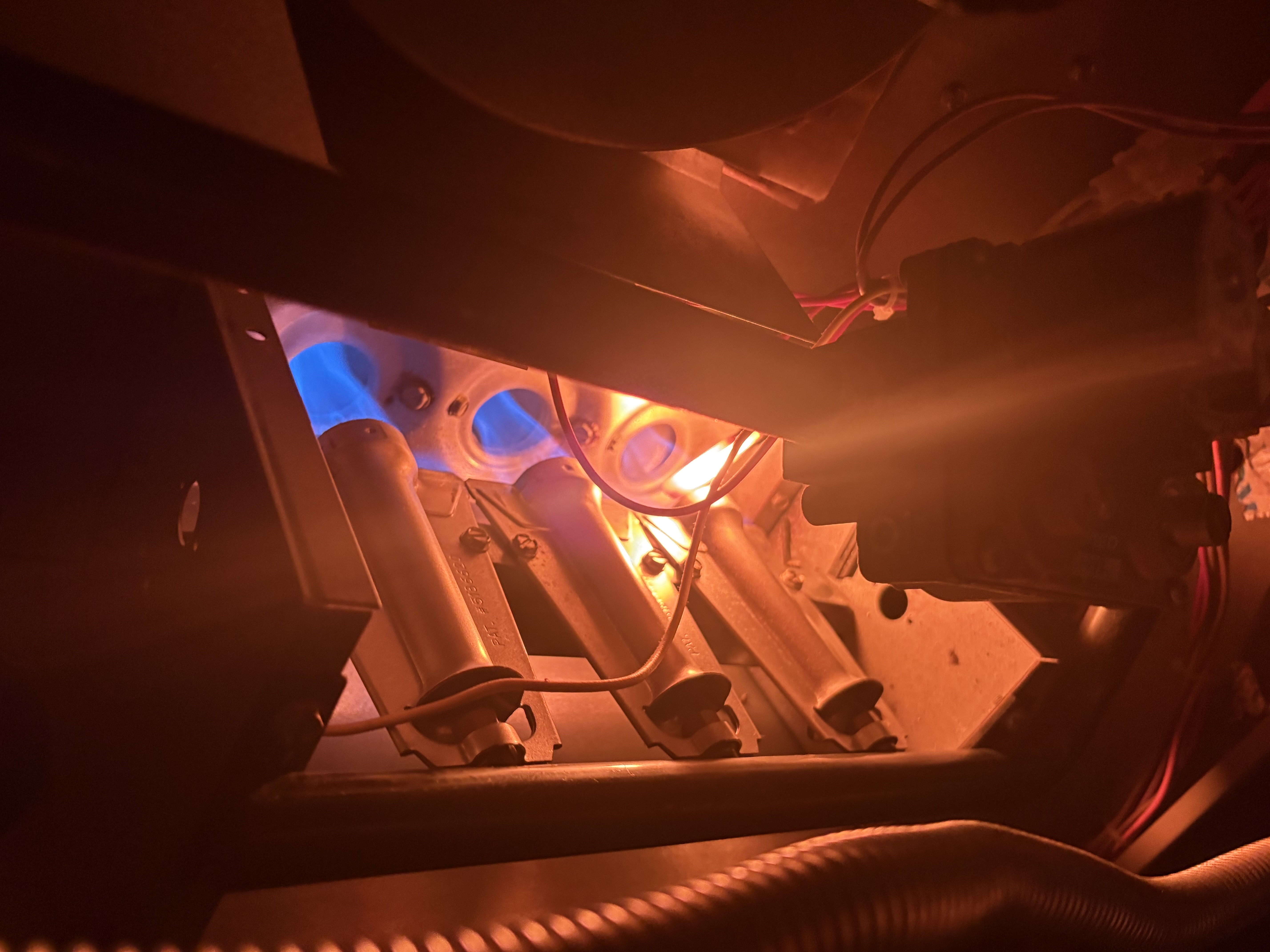 recently repaired furnace