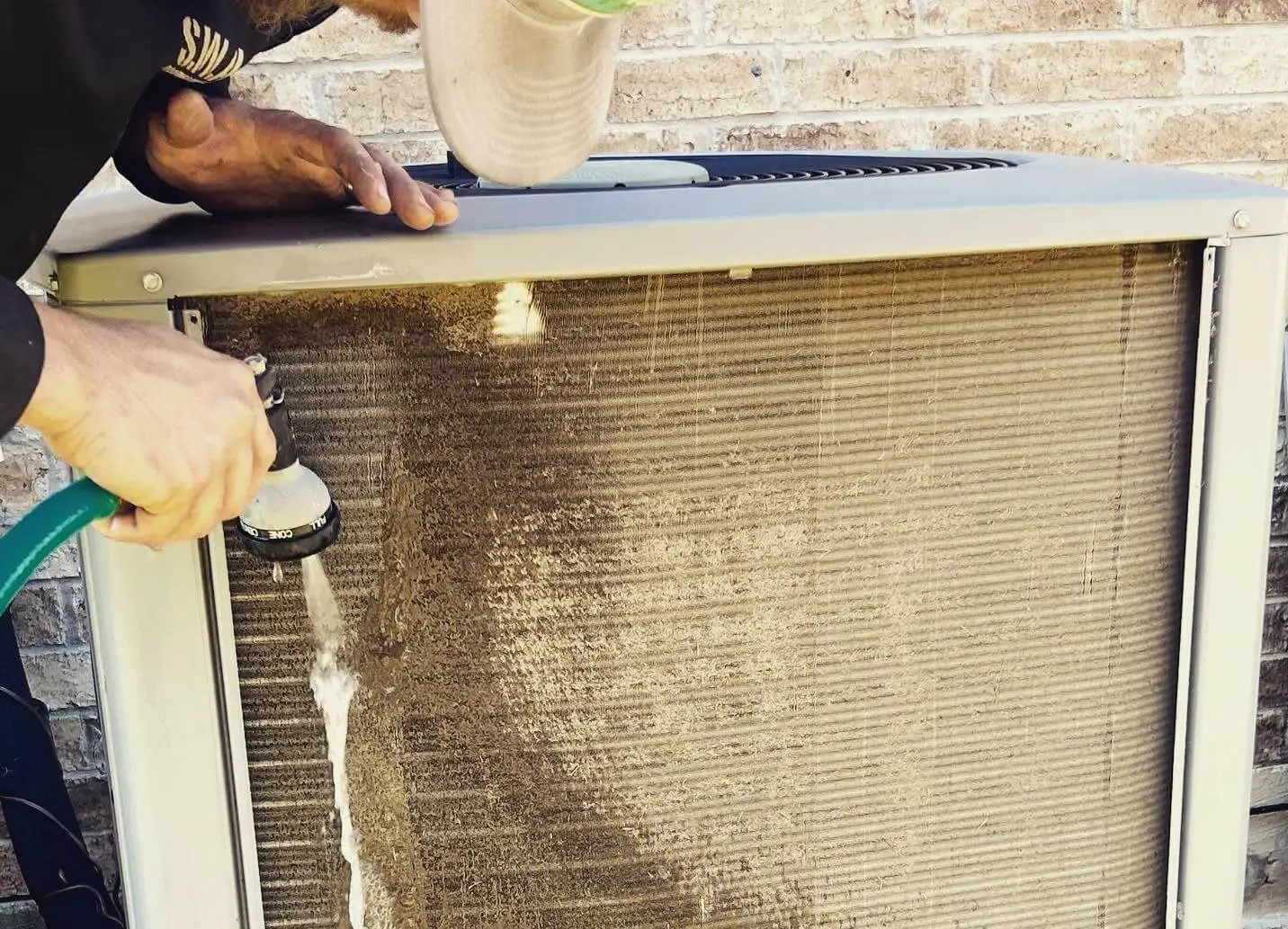 ac unit recently repaired