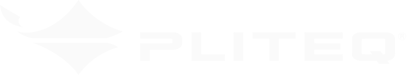 Pliteq Logo in white.