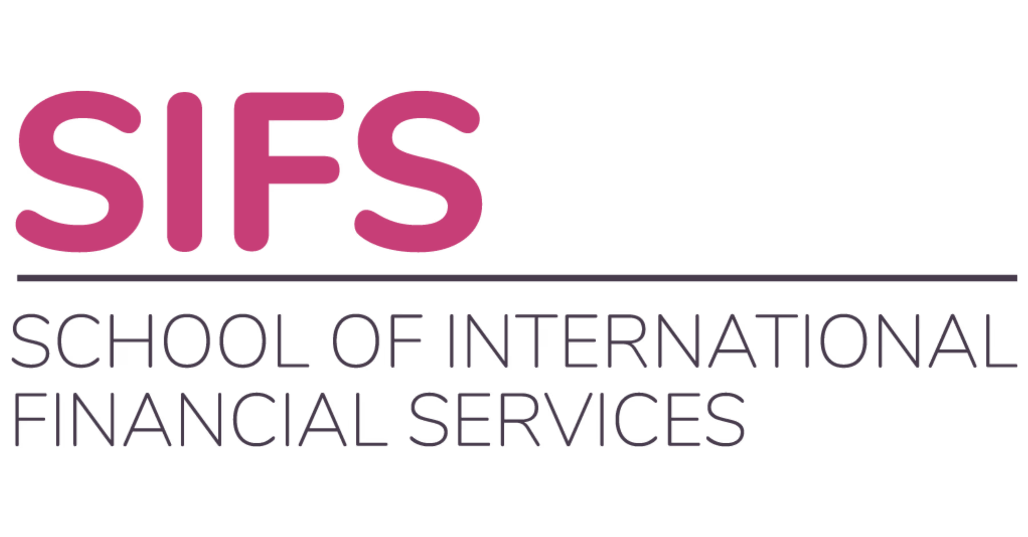 SIFS logo with text School of International Financial Services