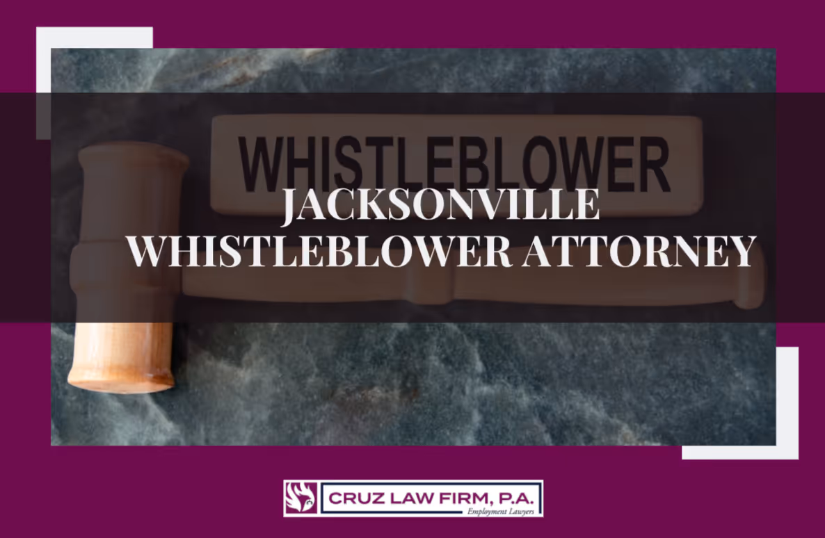 Jacksonville Whistleblower Attorney